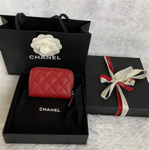 chanel wallet heart|authentic Chanel wallet.